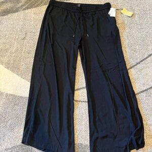 Halogen Wide Leg Black Pant in 2x